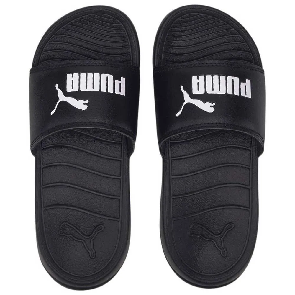 Купить Puma 372313-01-300 Шлёпанцы Popcat 20 PS Puma Black / Puma White 32x20x10 EU 34.5 7ft.ru в интернет магазине Семь Футов