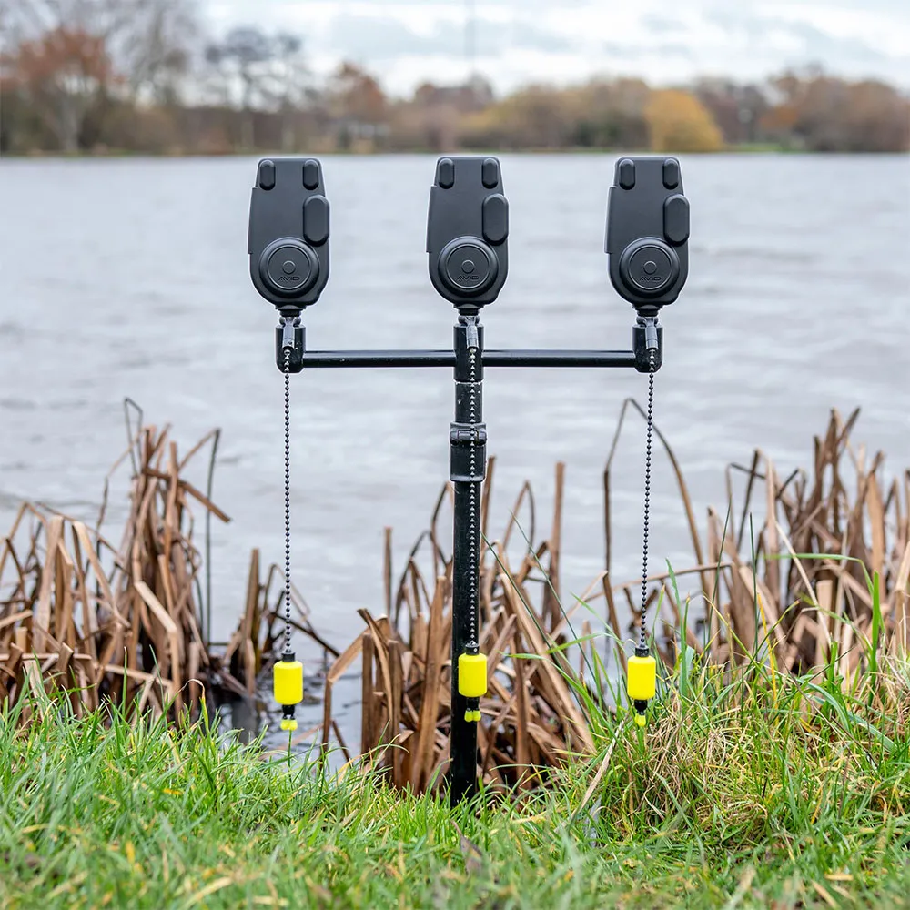 Купить Avid carp a0500003-unit сигнализация укуса VTX 2+1 set Black 50x30x30 7ft.ru в интернет магазине Семь Футов