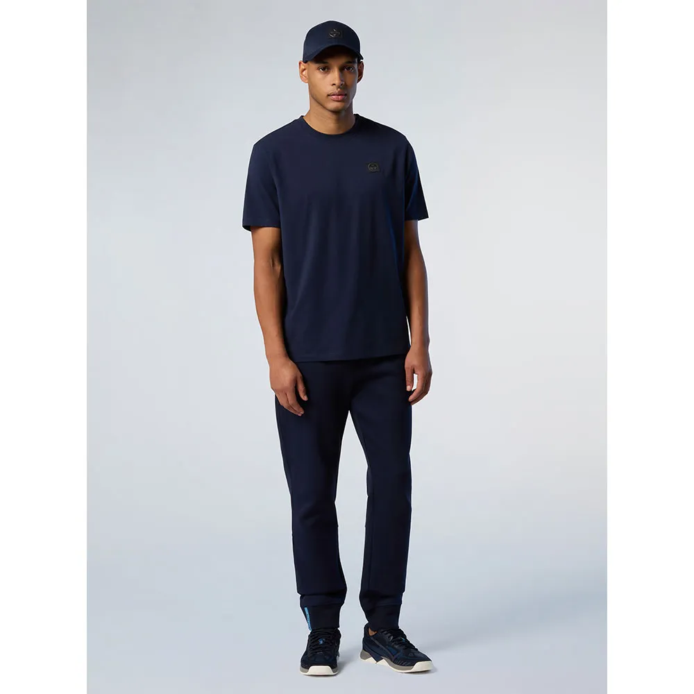 Купить North sails 693037-0802-XXL Футболка с коротким рукавом Logo 693037 Голубой Navy Blue 2XL 7ft.ru в интернет магазине Семь Футов