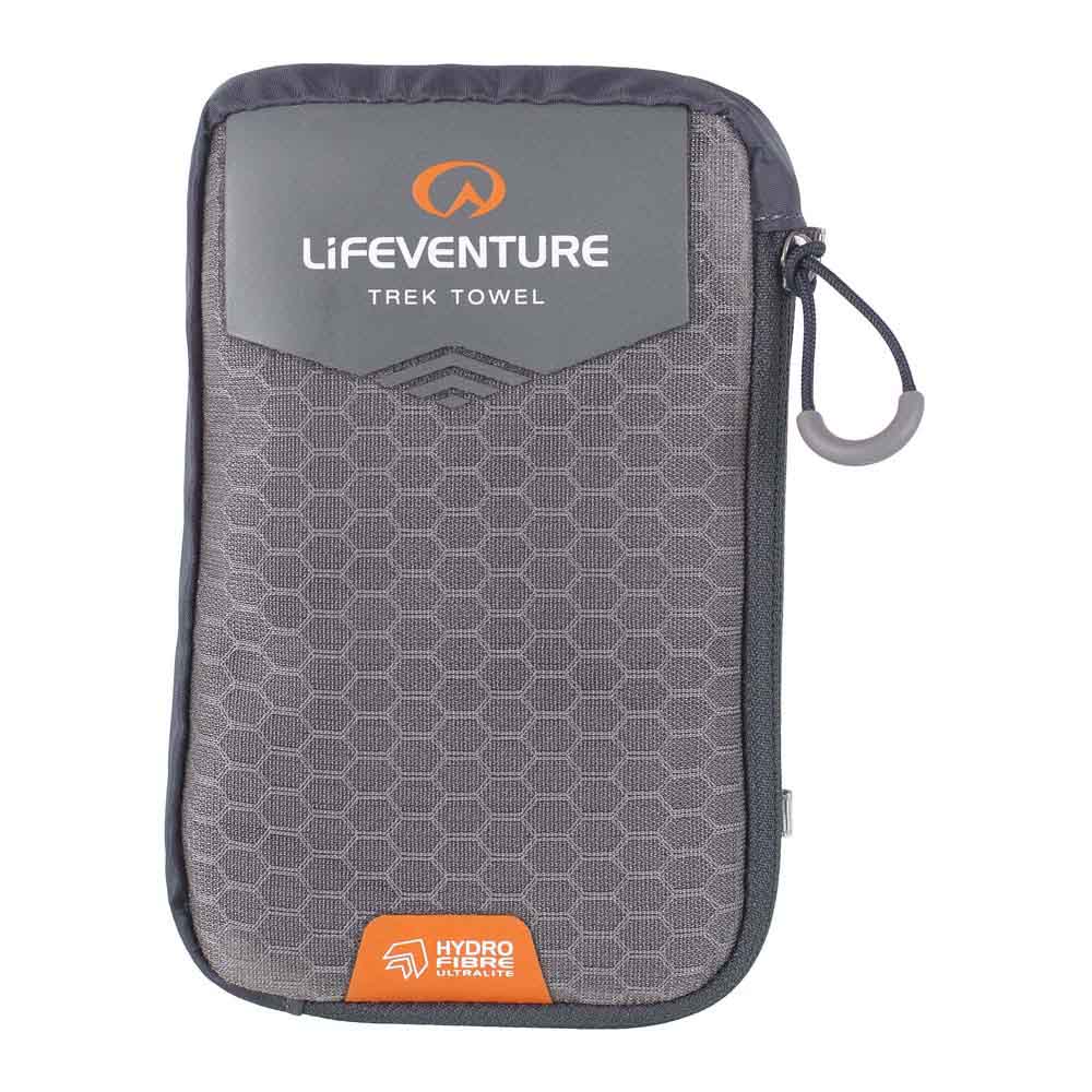 Купить Lifeventure LF63135 полотенце Hydrofibre Large Серый Grey 110 x 65 cm 7ft.ru в интернет магазине Семь Футов