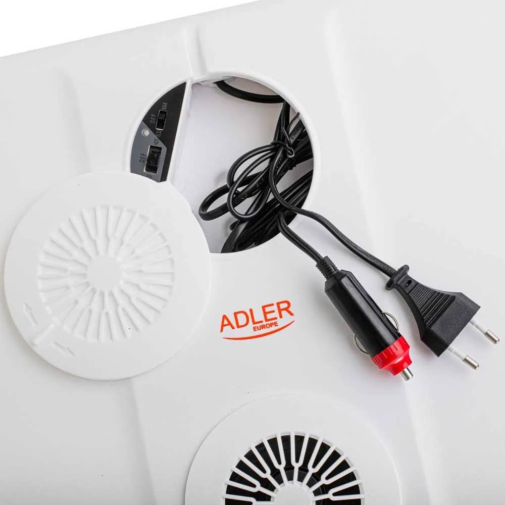 Купить Adler AD 8090 портативный холодильник 40L Бесцветный White / Grey 7ft.ru в интернет магазине Семь Футов