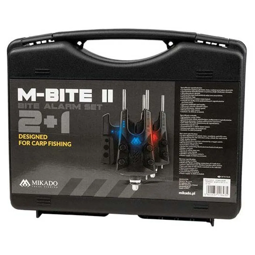 Купить Mikado ams13-set31 сигнализация укуса M Bite II 3+1 Set Black 30x15x10 7ft.ru в интернет магазине Семь Футов