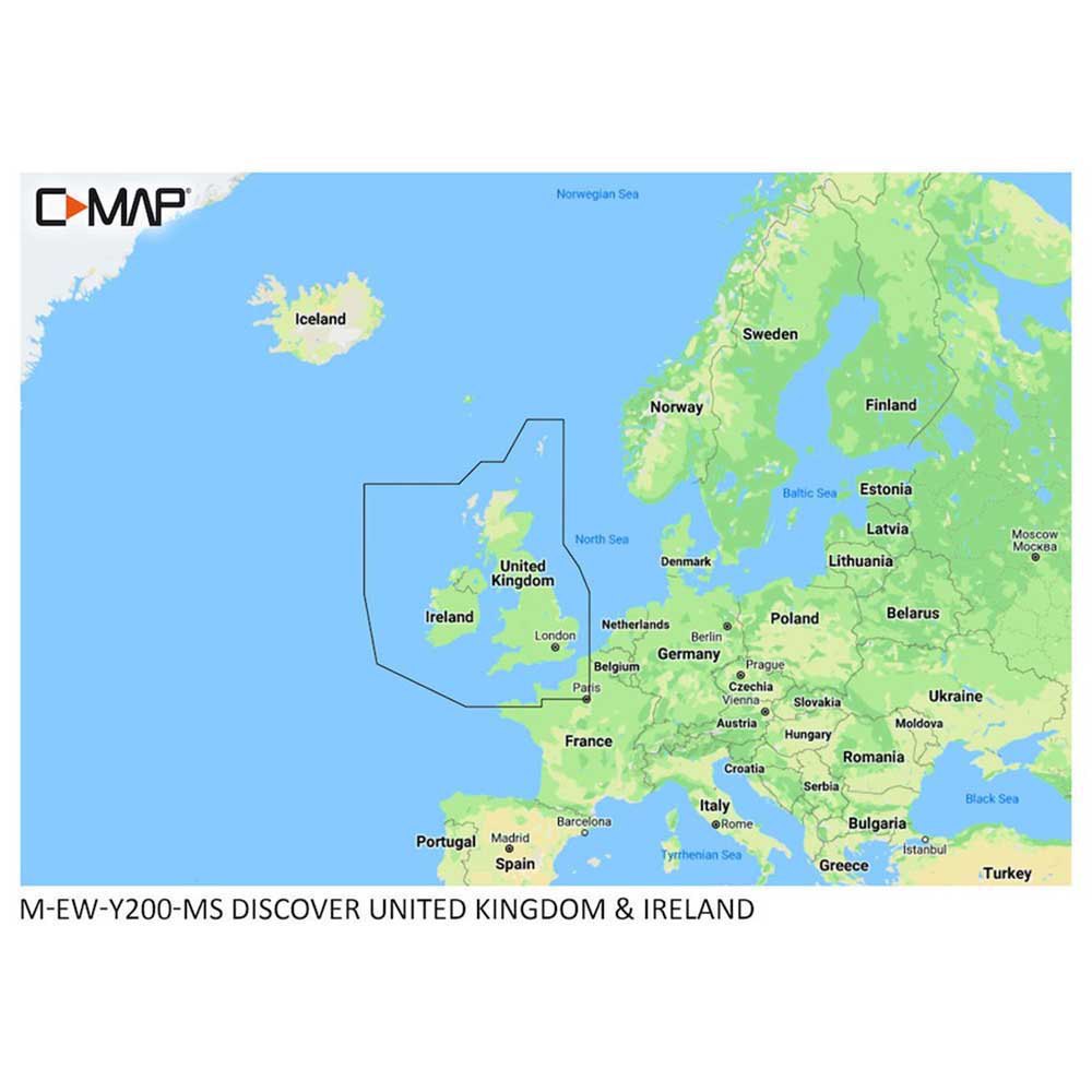 Купить C-map M-EW-Y200-MS United Kingdom&Ireland карта  Multicolour 7ft.ru в интернет магазине Семь Футов