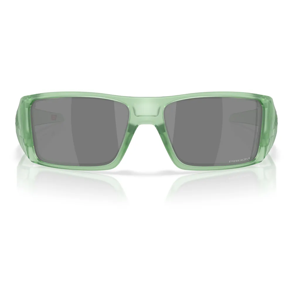 Купить Oakley OO9231-2261-61 Солнцезащитные очки Heliostat Бесцветный Matte Trans Jade Prizm Black/CAT3 7ft.ru в интернет магазине Семь Футов