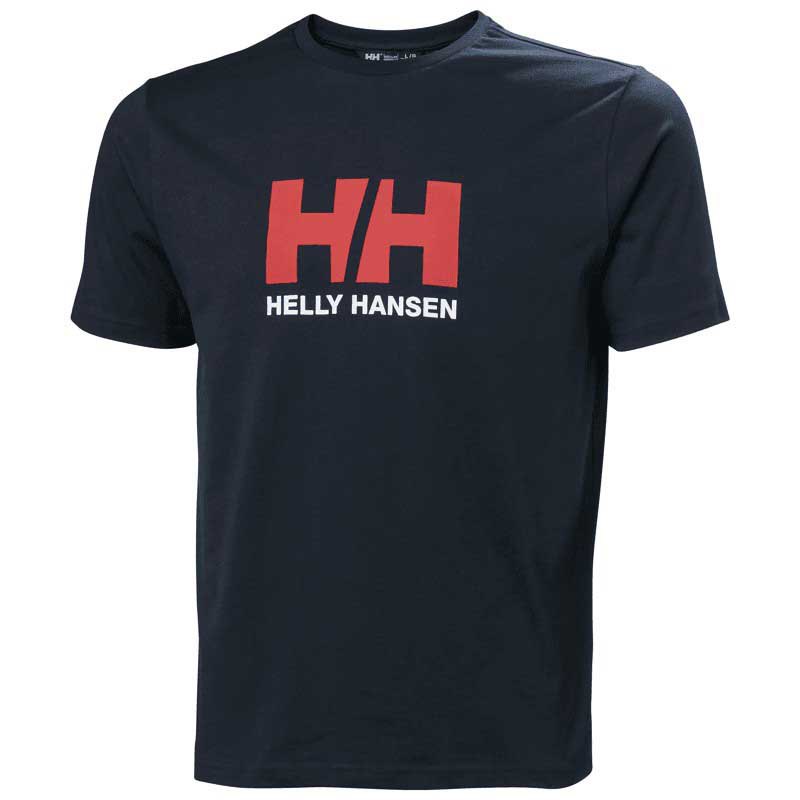 Купить Helly hansen 30396_597-S Футболка с коротким рукавом Logo 2.0 Navy S 7ft.ru в интернет магазине Семь Футов