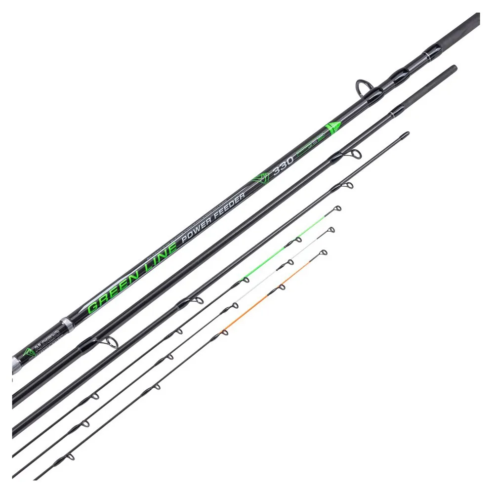 Купить Alcedo 93001136 карповая удочка Green Line Feeder  Black 3.60 m 7ft.ru в интернет магазине Семь Футов