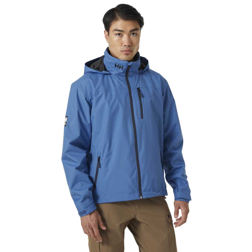 Купить Helly hansen 33874_636-M Куртка Crew Midlayer Голубой  Azurite M 7ft.ru в интернет магазине Семь Футов