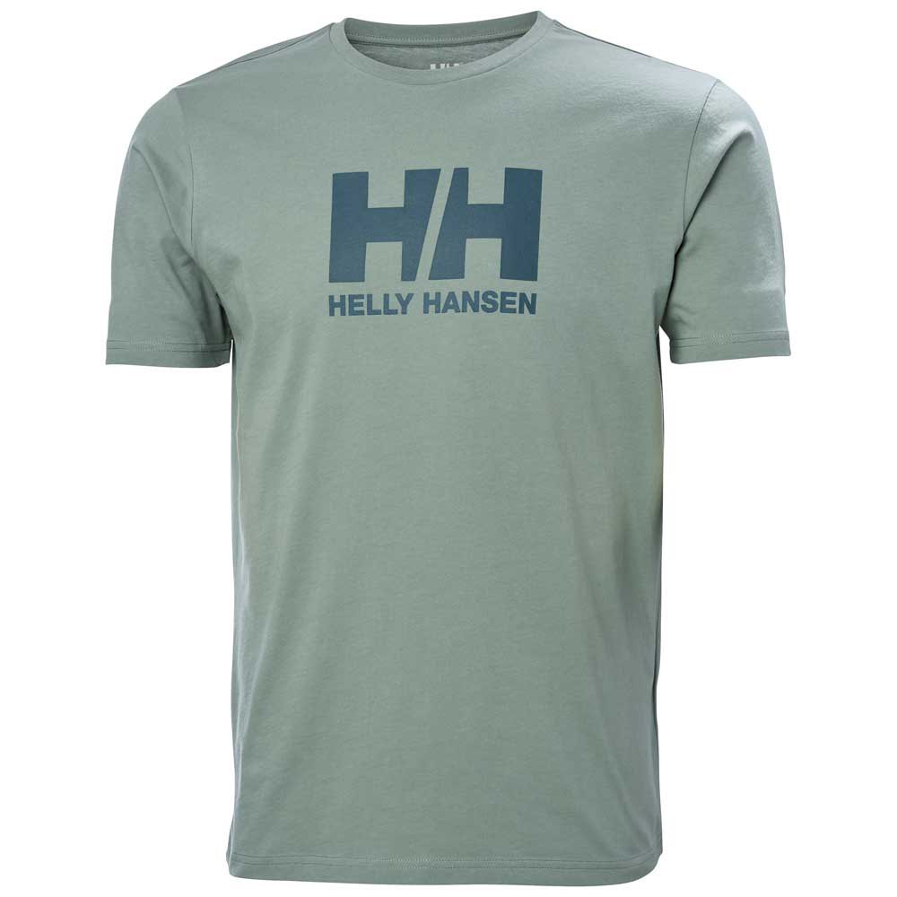 Купить Helly hansen 33979_489-M Футболка с коротким рукавом Logo Зеленый Cactus M 7ft.ru в интернет магазине Семь Футов