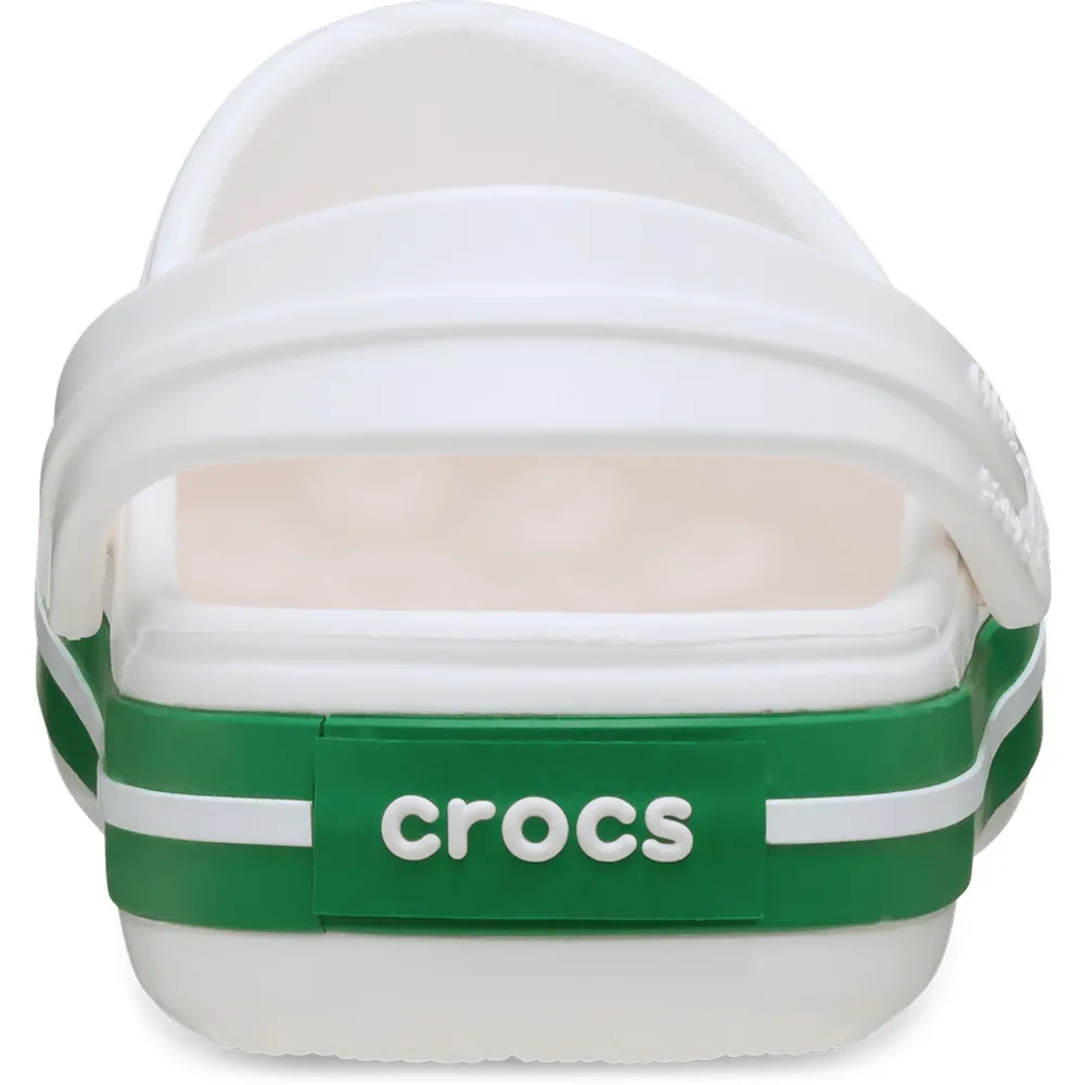 Купить Crocs 207005-1wh-c9 Деревянные башмаки Band T White / Green Ivy 35x25x15 EU 25 7ft.ru в интернет магазине Семь Футов