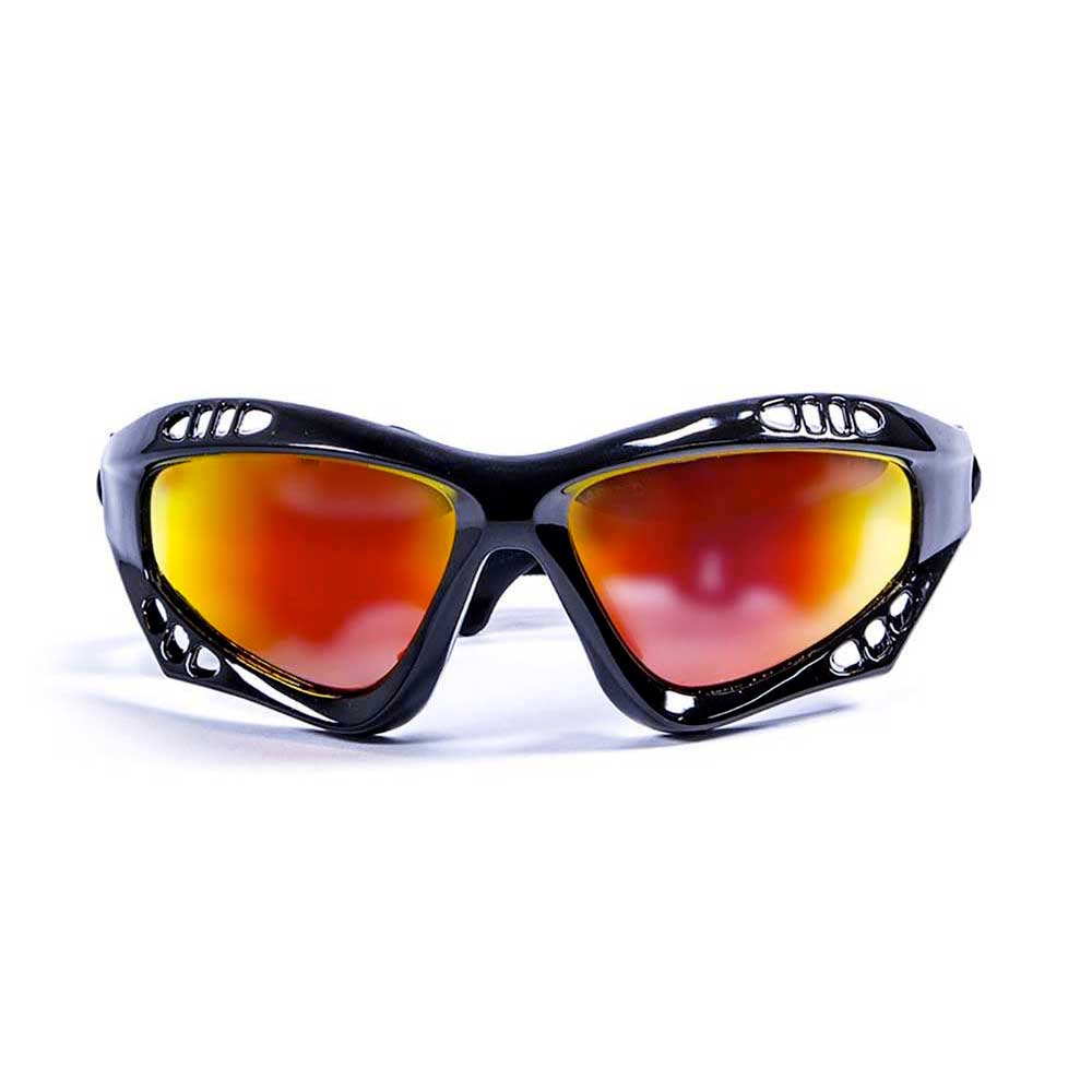 Купить Ocean sunglasses 11701.1 поляризованные солнцезащитные очки Australia Shiny Black Revo 7ft.ru в интернет магазине Семь Футов