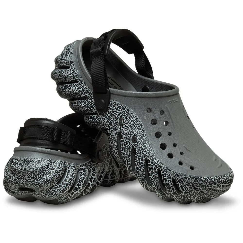 Купить Crocs 211630-0da-m11 Деревянные башмаки Echo Crackle Slate Grey 35x25x15 EU 45 7ft.ru в интернет магазине Семь Футов