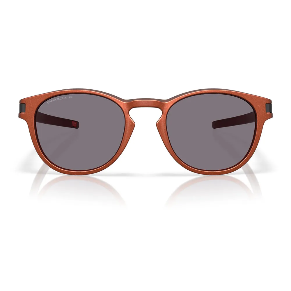 Купить Oakley OO9265-7353 поляризованные солнцезащитные очки Latch Fire Orange Prizm Grey Polarized/CAT3 7ft.ru в интернет магазине Семь Футов