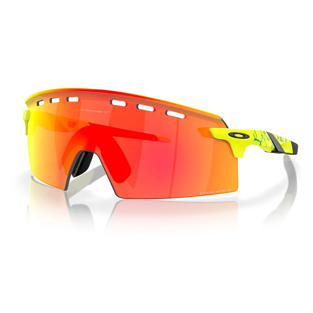 Купить Oakley OO9235-1939 Солнцезащитные очки Encoder strike vented Оранжевый Matte Tennis Ball Yelllow Prizm Ruby/CAT3 7ft.ru в интернет магазине Семь Футов