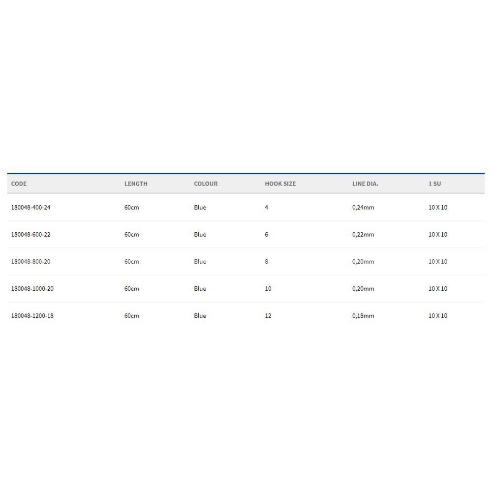 Купить Gamakatsu 180048-00600-00022-00 Booklet Troutfloat 2030-е годы Палатка Крюк 0.220 Mm Серый Blue 6  7ft.ru в интернет магазине Семь Футов