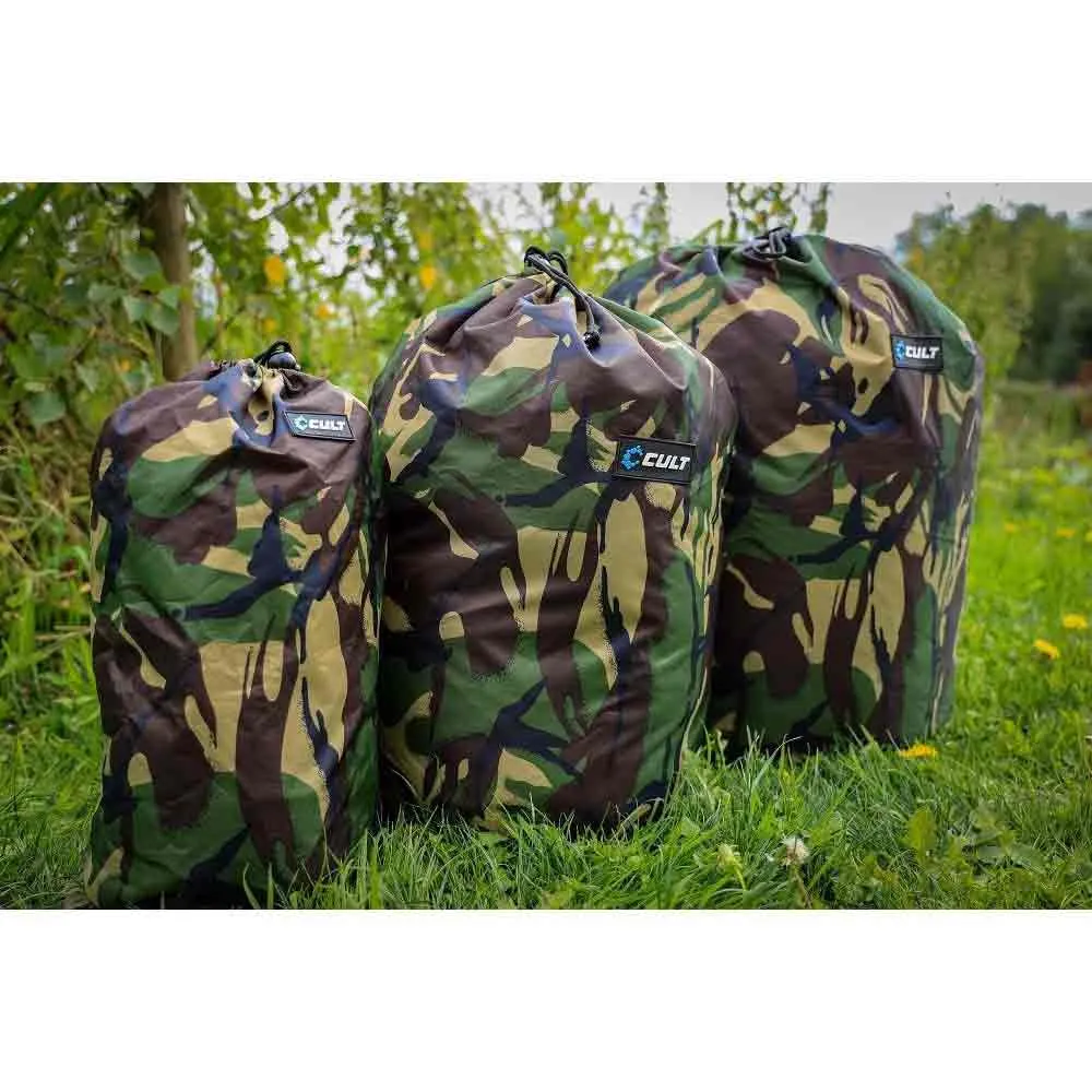Купить Cult tackle cul90 Сумка Stuff Sack Camo 25x15x15 35 x 20 cm 7ft.ru в интернет магазине Семь Футов