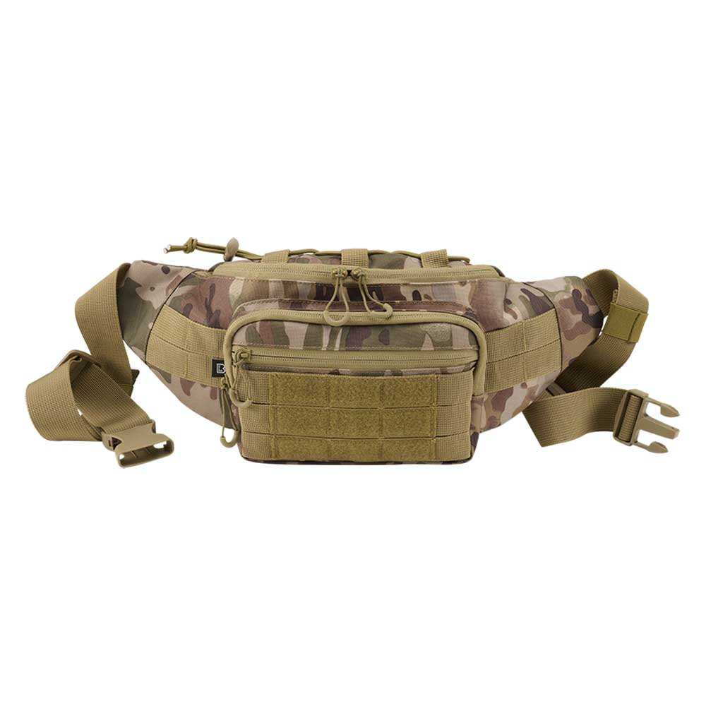 Купить Brandit 8090-15161-OS Поясная сумка Molle Зеленый  Tactical Camo 7ft.ru в интернет магазине Семь Футов