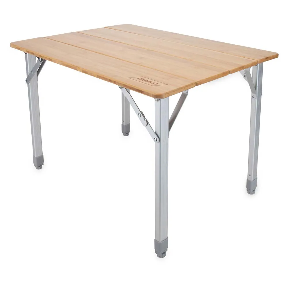 Купить Camco 17-51895 Складной стол Compact Bamboo  Grey / Brown 64.77 x 50.16 cm 7ft.ru в интернет магазине Семь Футов