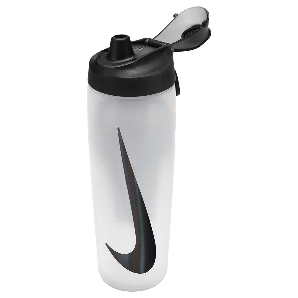 Купить Nike N100766812524 Refuel Locking Lid 24oz/700ml бутылка Бесцветный White / Black / Black 7ft.ru в интернет магазине Семь Футов