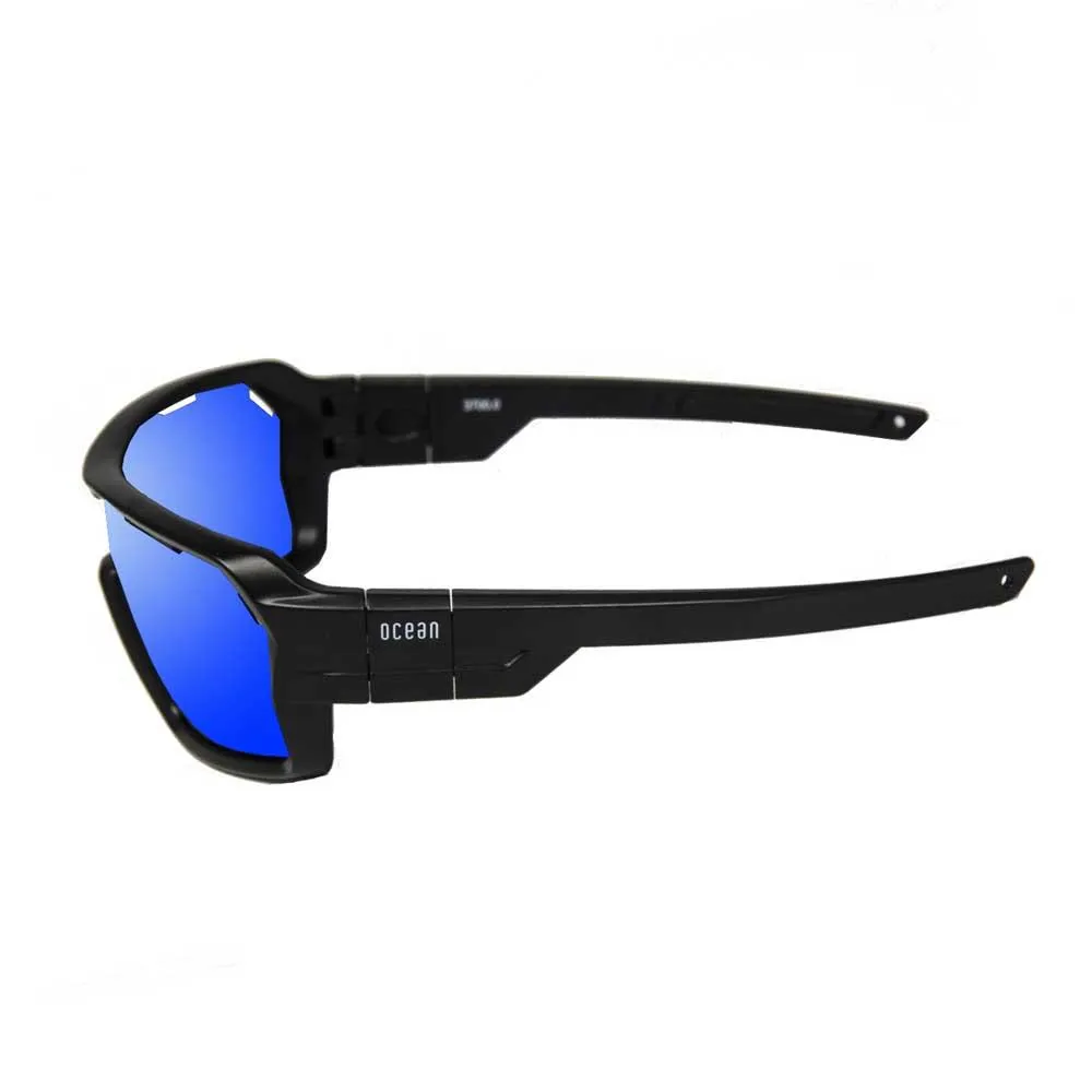 Купить Ocean sunglasses 3701.0X поляризованные солнцезащитные очки Chameleon Черный Matte Black Black Strap/CAT3 7ft.ru в интернет магазине Семь Футов