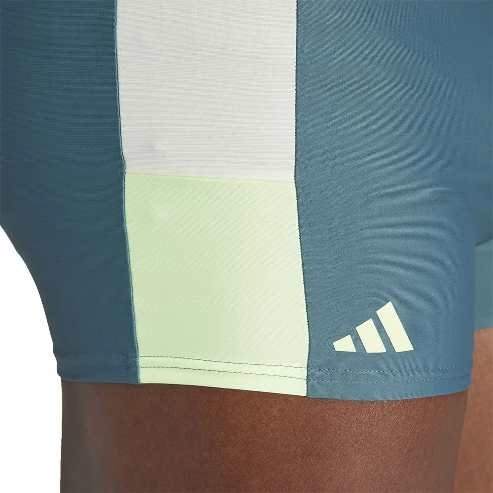 Купить adidas IU1874/S Плавки-боксеры Block 3 Stripes Голубой Legend Ink / Green Spark / Blue Burst / Legend Ink S 7ft.ru в интернет магазине Семь Футов