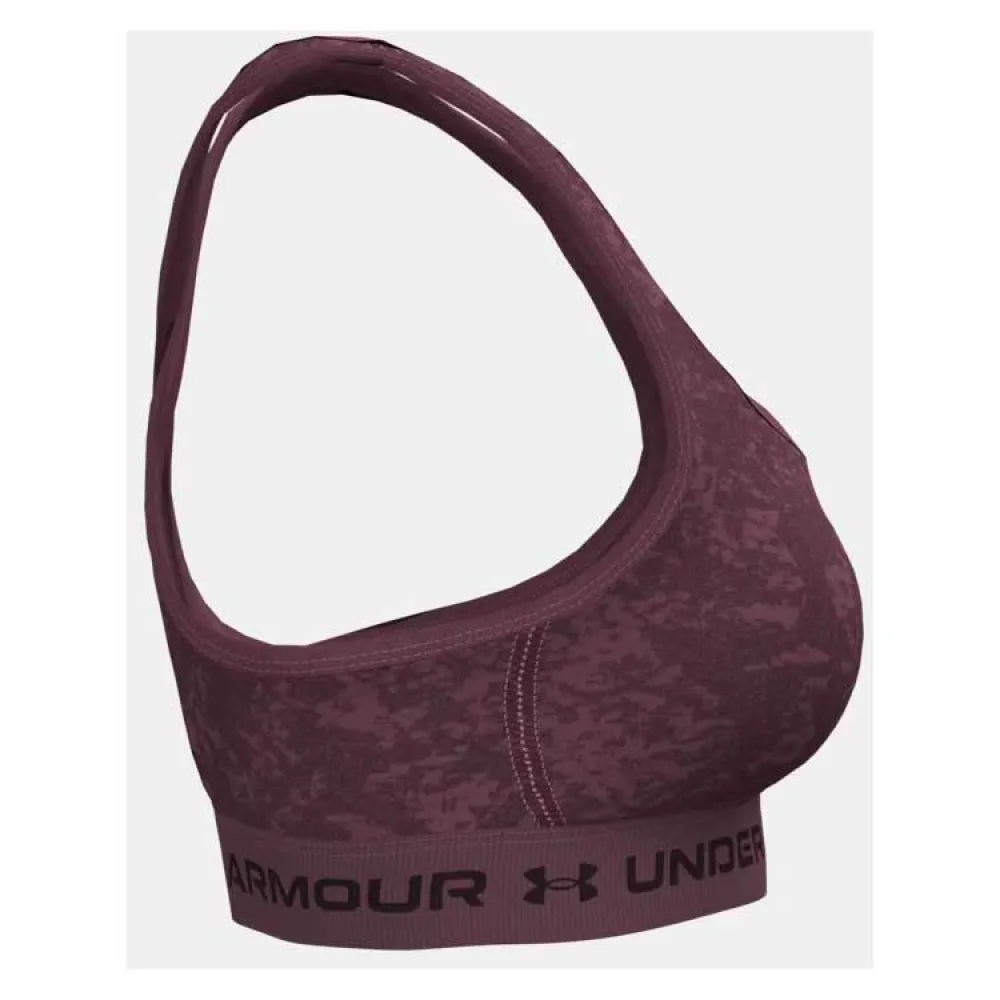 Купить Under armour 1361042-659-lg Спортивный бюстгальтер средней поддержки Crossback Print Red 15x15x5 7ft.ru в интернет магазине Семь Футов
