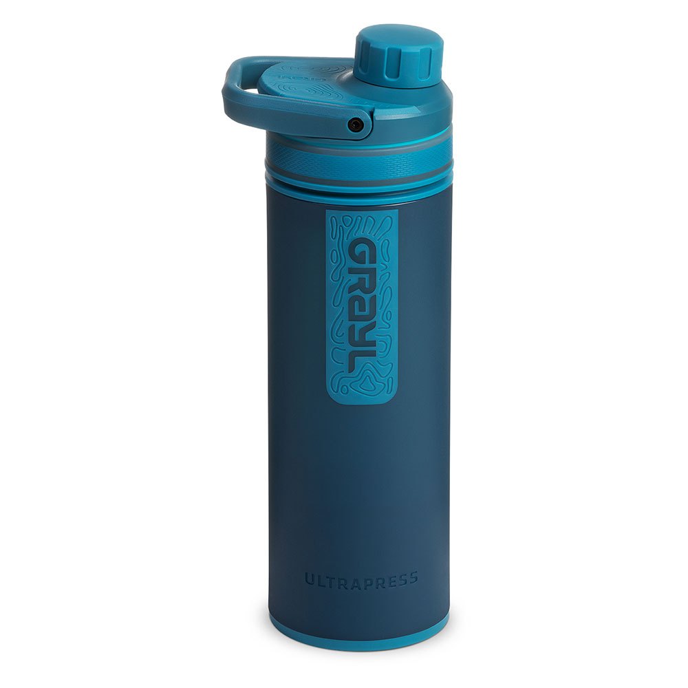 Купить Grayl 500-FOR Бутылка с фильтром для воды UltraPress 500ml Голубой Forest Blue 7ft.ru в интернет магазине Семь Футов