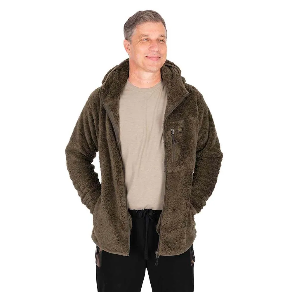 Купить Fox international CFX465 Толстовка на молнии HD Premium Khaki XL 7ft.ru в интернет магазине Семь Футов