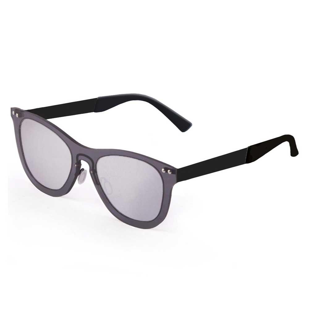 Купить Ocean sunglasses 24.20 Солнцезащитные очки Florencia Silver Mirror Transparent Black / Black Temple/CAT2 7ft.ru в интернет магазине Семь Футов