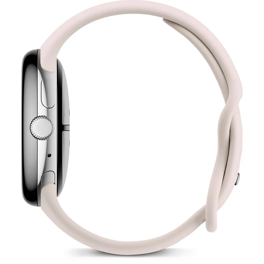 Купить Google ga05736-de Смарт-часы Watch 3 (45mm) WiFi Porcelain / Silver 12x12x10 7ft.ru в интернет магазине Семь Футов