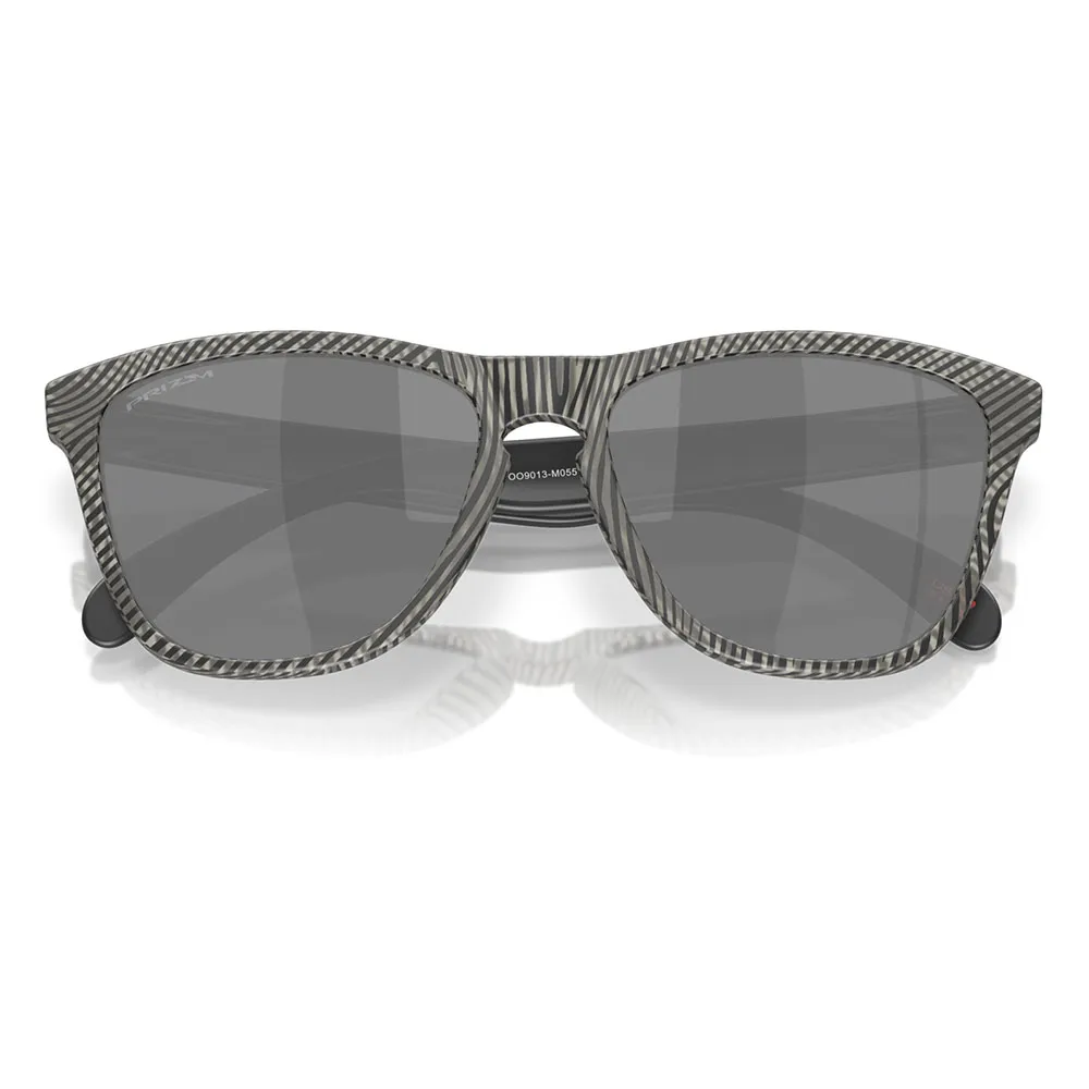 Купить Oakley OO9013-M055 Солнцезащитные очки Frogskins Matte Grey Ink Fingerprint Prizm Black/CAT3 7ft.ru в интернет магазине Семь Футов