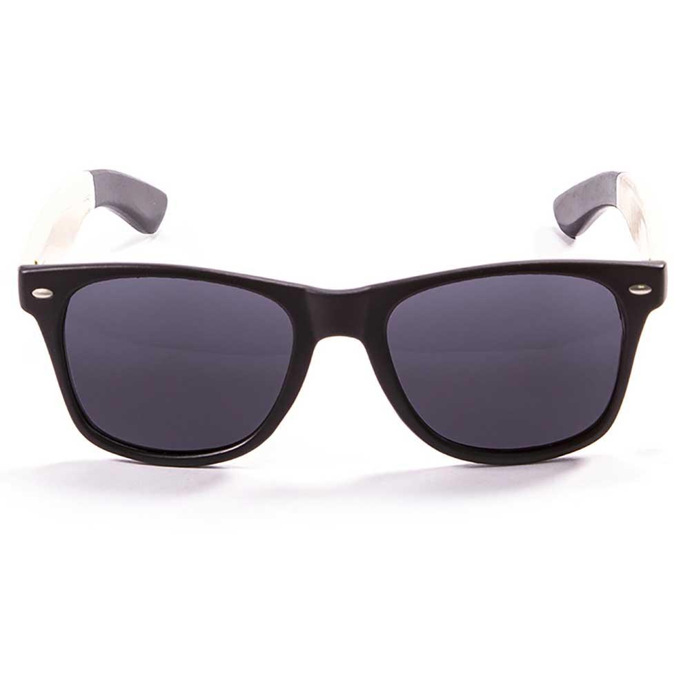 Купить Ocean sunglasses 50600.1 Деревянные поляризованные солнцезащитные очки Beach Frame Black-Arms Wood White-Black/Smoke Frame Black-Arms Wood White-Black / Smoke/CAT3 7ft.ru в интернет магазине Семь Футов