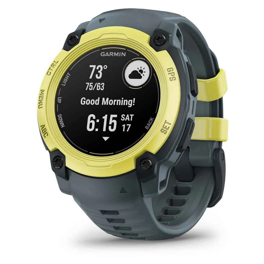 Купить Garmin 010-02932-01 Часы Instinct E 40 mm  Yellow / Grey 7ft.ru в интернет магазине Семь Футов