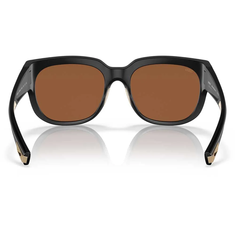 Купить Costa 06s9004-90040958 поляризованные солнцезащитные очки Waterwoman 2 Matte Black 25x12x10 Copper Silver Mirror 580G/CAT2 7ft.ru в интернет магазине Семь Футов