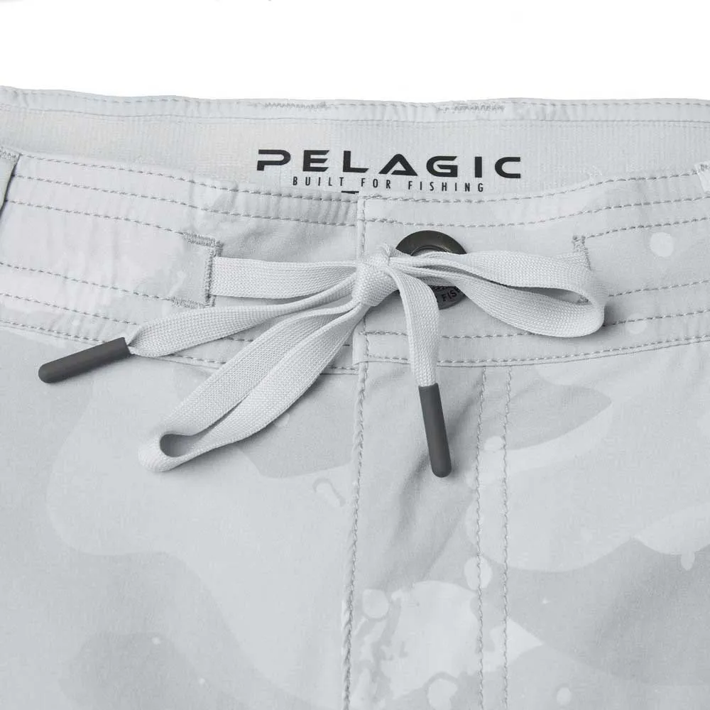 Купить Pelagic 1002252000-lgy-30 Шорты Flyline Brush Camo 19´´ Light Grey 30x20x10 7ft.ru в интернет магазине Семь Футов