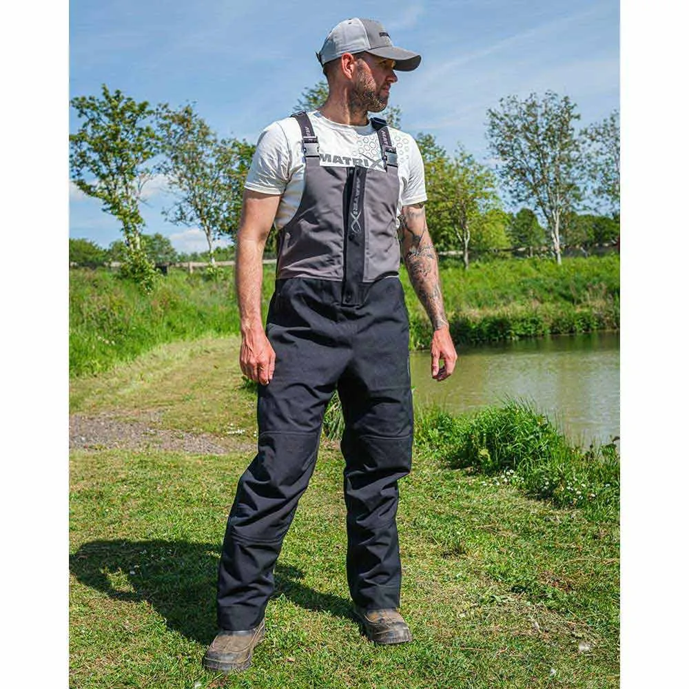 Купить Matrix fishing gpr517 брюки с бретелями Pro-X Outer Grey / Black 50x30x10 3XL 7ft.ru в интернет магазине Семь Футов