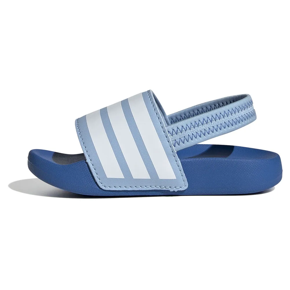 Купить adidas jr5327/27 горки для малышей Adilette Estrap Clear Sky / Cloud White / Bright Royal 32x20x10 EU 27 7ft.ru в интернет магазине Семь Футов