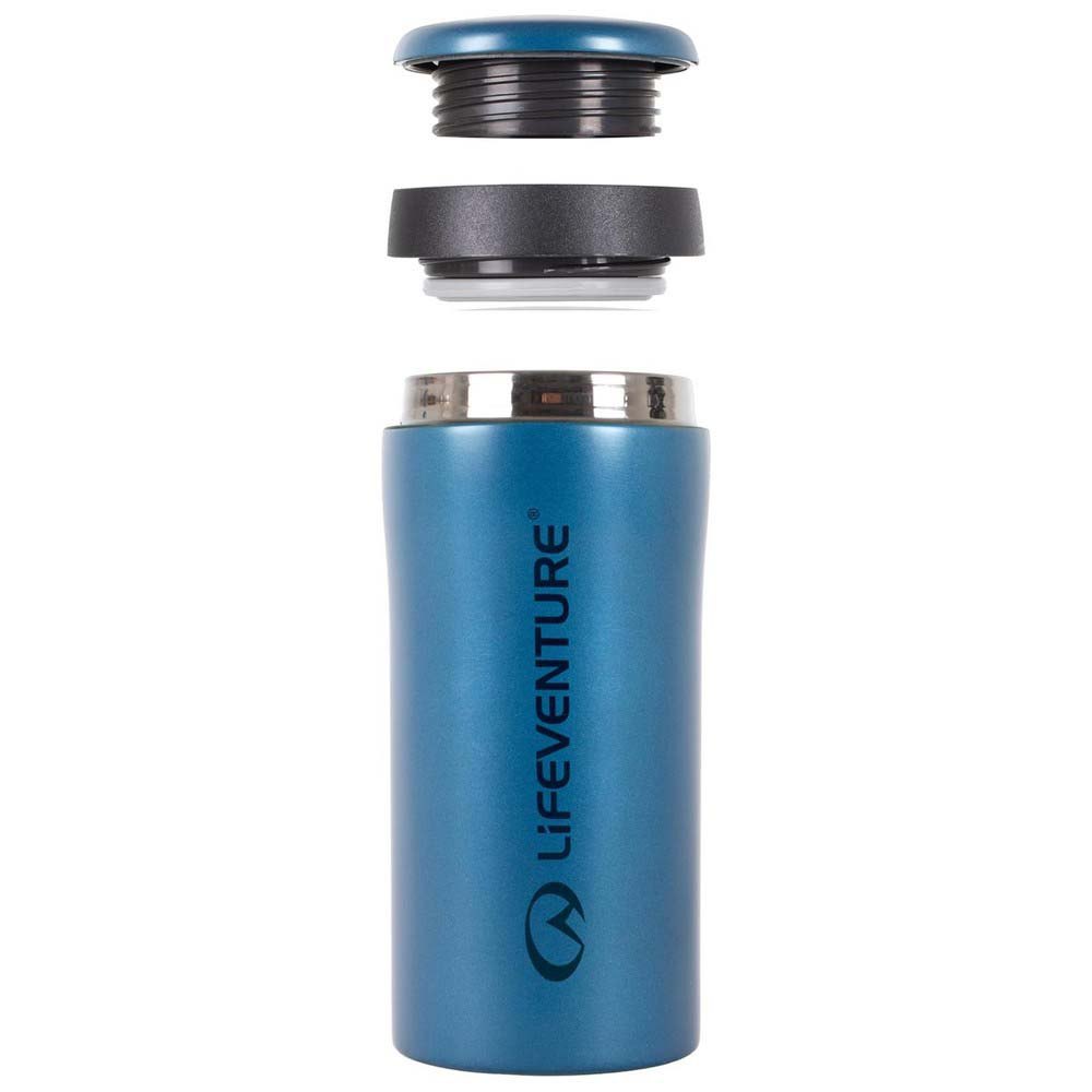 Купить Lifeventure LF76207 Кружка Thermo Серебристый  Metallic Cobalt 7ft.ru в интернет магазине Семь Футов
