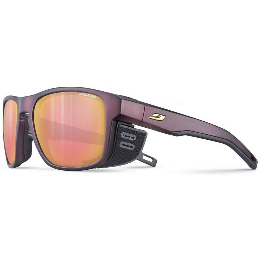 Купить Julbo J5449426 Shield M Поляризованные Очки  Gold / Borodeuax / Brown Polarized 3CF/CAT3 7ft.ru в интернет магазине Семь Футов