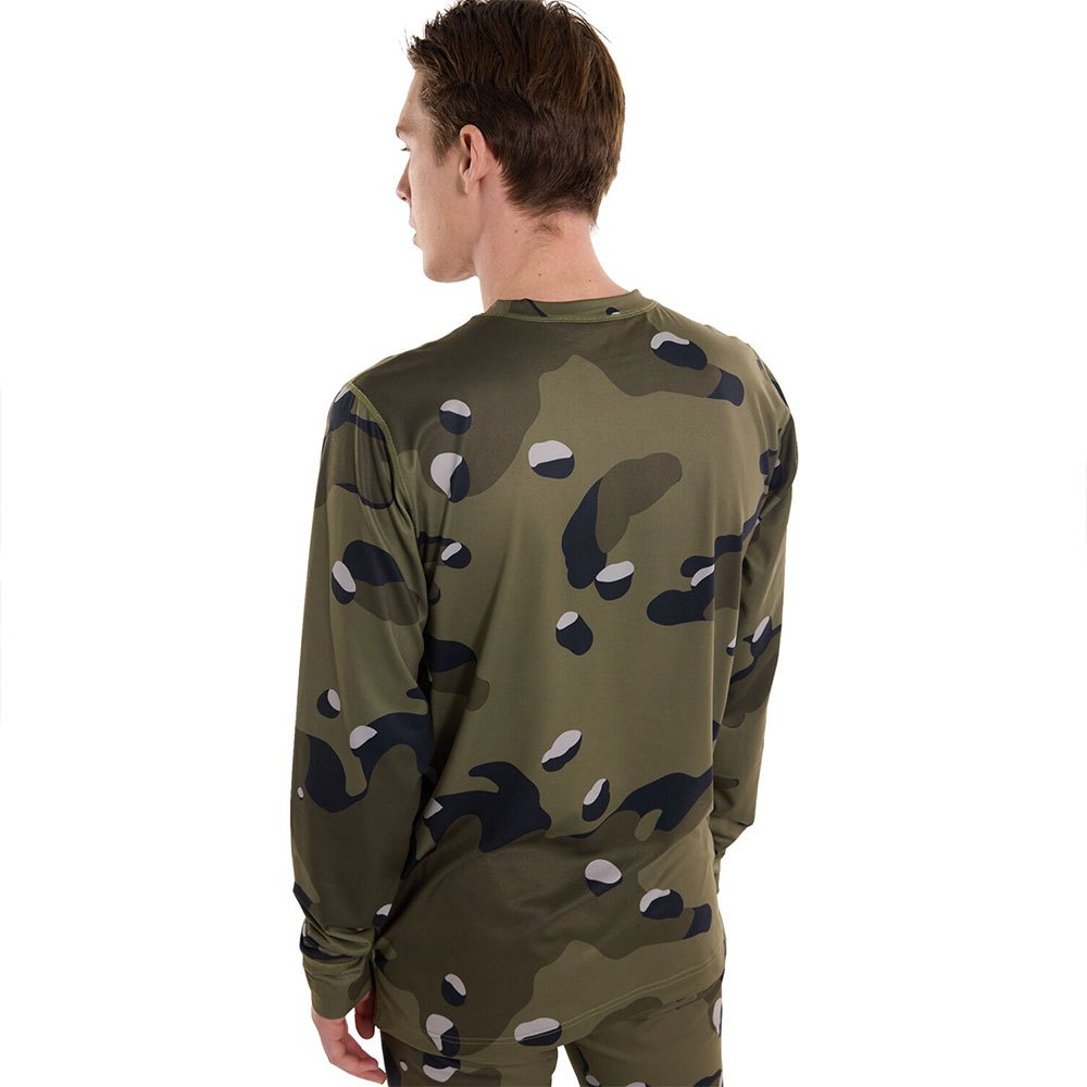 Купить Burton 10257110969-L Базовый слой с длинным рукавом Midweight Crew Зеленый Forest Moss Cookie Camo L 7ft.ru в интернет магазине Семь Футов