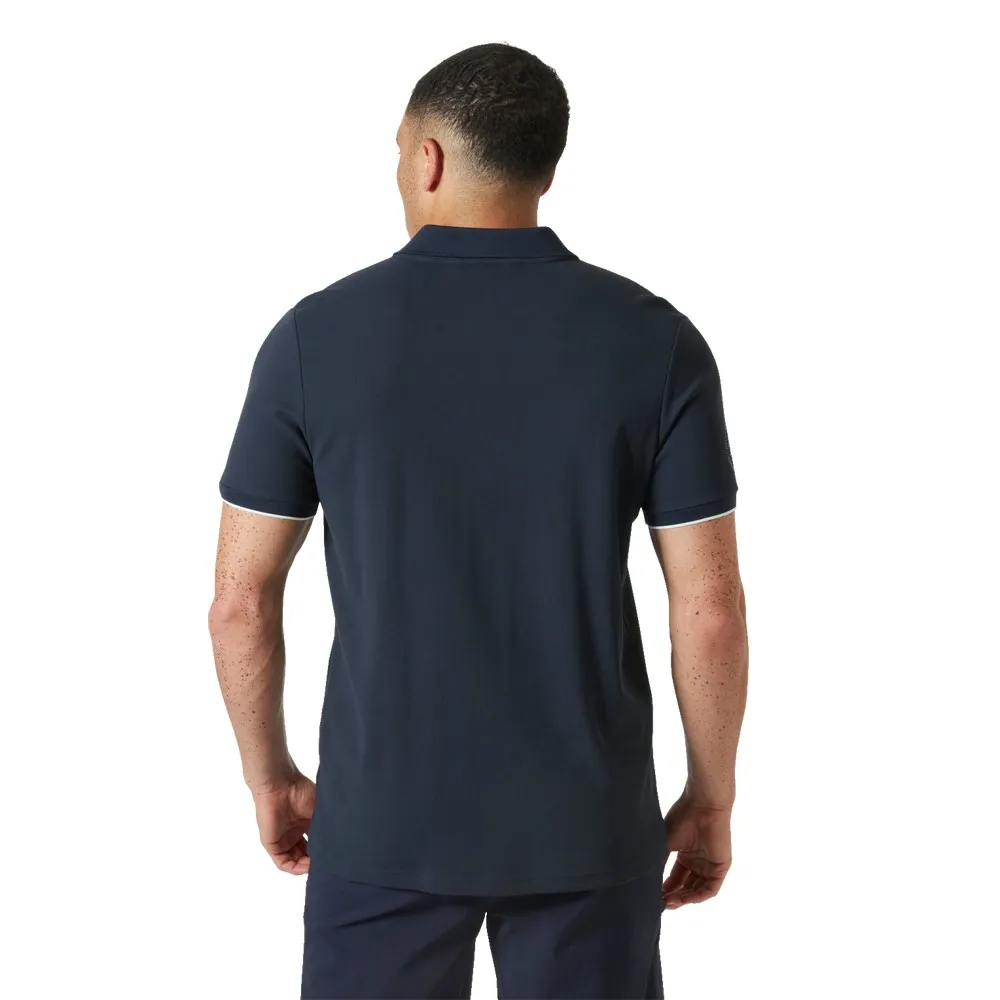 Купить Helly hansen 34367_597-M Поло с короткими рукавами Ocean 2.0 Голубой Navy M 7ft.ru в интернет магазине Семь Футов