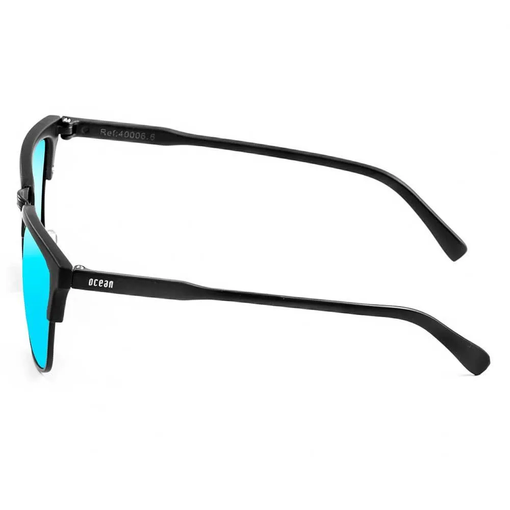 Купить Ocean sunglasses 40006.5 поляризованные солнцезащитные очки Lanew Голубой Matte Blacki Blue Sky Revo/CAT3 7ft.ru в интернет магазине Семь Футов