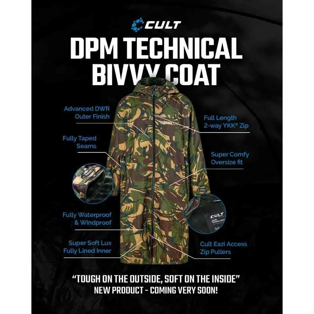 Купить Cult tackle CUL81-3XL/PLUS Куртка Technical Bivvy  Camo 3XL-4XL 7ft.ru в интернет магазине Семь Футов