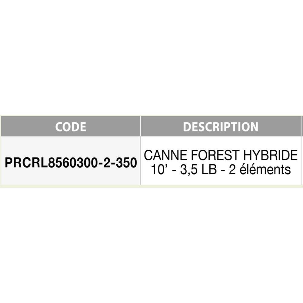 Купить Prowess PRCRL8560300-2-350 Forest Hybrid Удочка Для Ловли Карпа Green / Black 3.05 m 7ft.ru в интернет магазине Семь Футов
