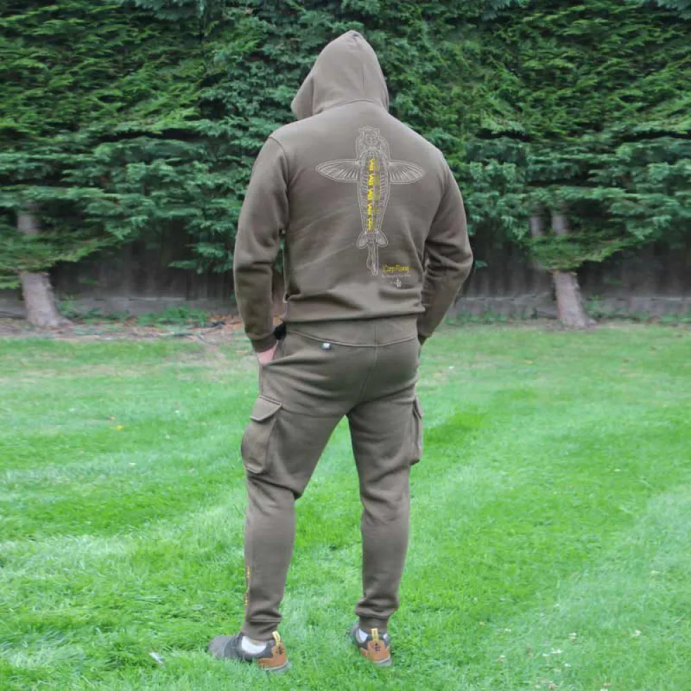 Купить Vass vq559/07/2xl-unit Толстовка с капюшоном Carp Rising Khaki 40x30x12 7ft.ru в интернет магазине Семь Футов