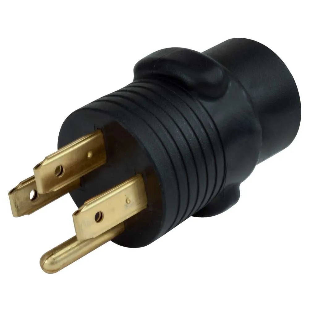 Купить Valterra 800-A105030AVP круглый адаптер вилки Mighty Cord Black Mlae 50A/Female 30A 7ft.ru в интернет магазине Семь Футов