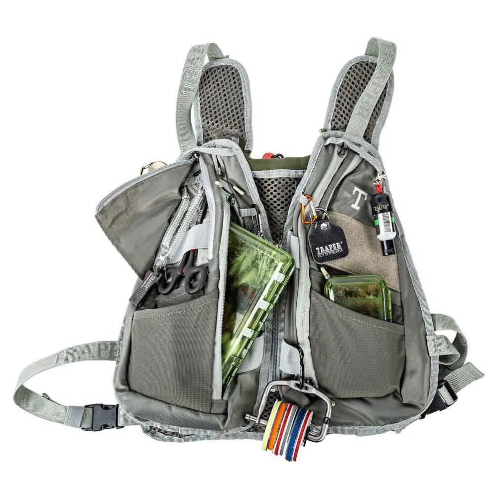 Купить Traper fly 81347 Жилет Combo Active Vertical Серый  Grey 7ft.ru в интернет магазине Семь Футов
