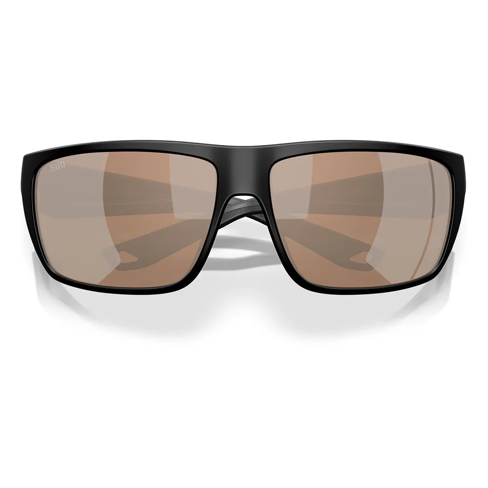 Купить Costa 06S9129-91290464 поляризованные солнцезащитные очки Fly line Matte Black 7 Copper Silver Mirror 580G/CAT3 7ft.ru в интернет магазине Семь Футов