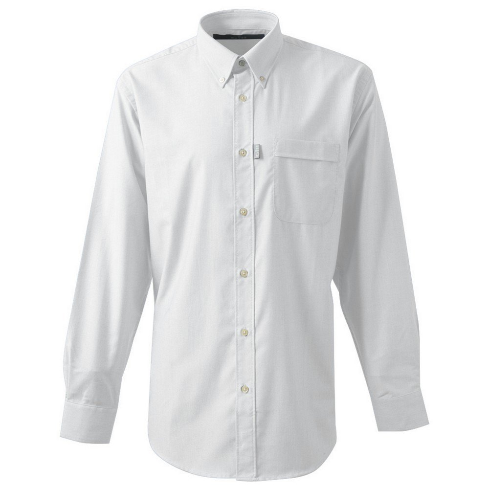 Купить Gill 160-WHI01-XXL Рубашка с длинным рукавом Oxford Белая White 2XL 7ft.ru в интернет магазине Семь Футов