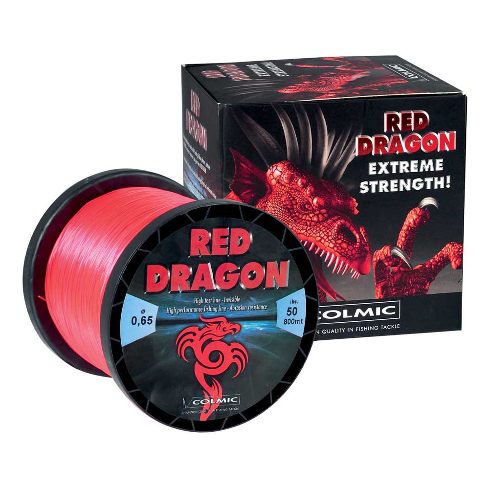 Купить Colmic NYRE30 Монофиламент Red Dragon 600 m  Red 0.470 mm 7ft.ru в интернет магазине Семь Футов