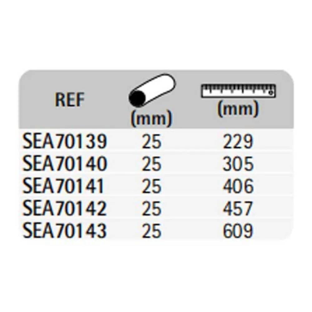 Купить Sea origin sea70142 Ручка нержавеющая сталь  Silver 46x10x10 457 mm 7ft.ru в интернет магазине Семь Футов